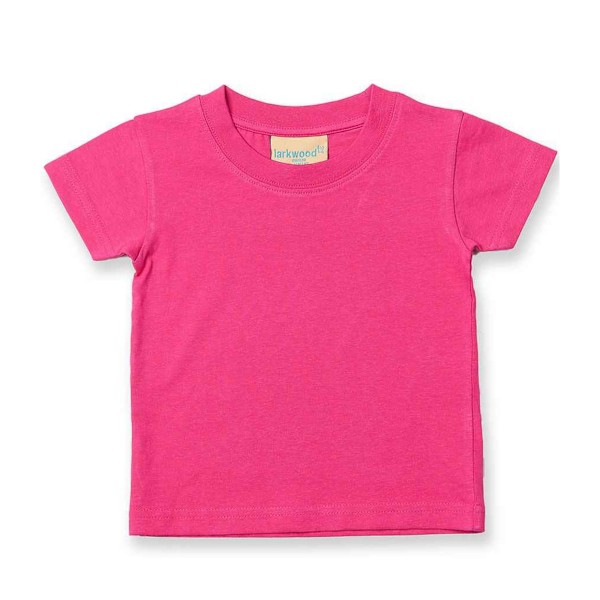 Larkwood Baby Plain T-Shirt 18-24 Månader Fuchsia Fuchsia 18-24 Months