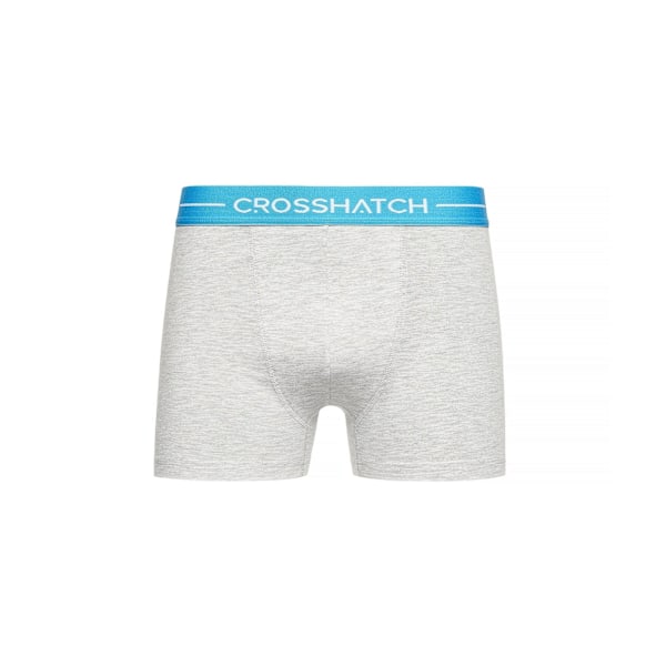 Crosshatch Mens Astral Boxer Shorts (12-pack) XL Grey Marl Grey Marl XL