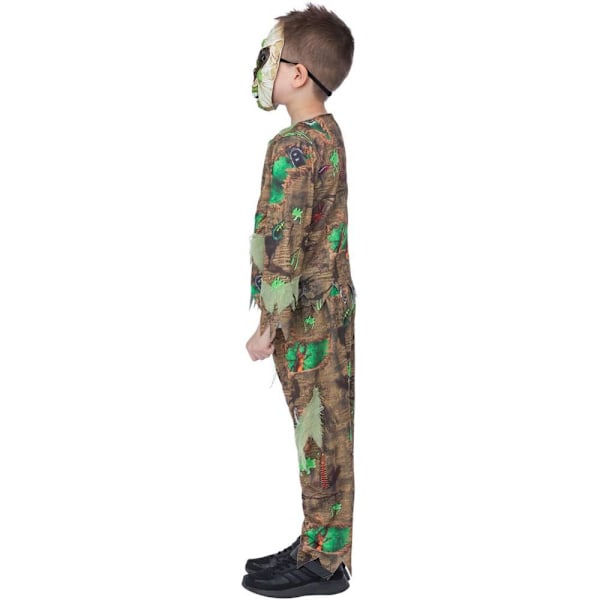 Smiffys Pojkar Deluxe Bug Zombie Kostymset 10-12 År Brun/Gr Brown/Green 10-12 Years