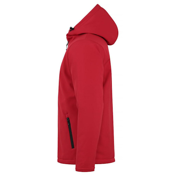 Clique Vadderad Soft Shell Jacka för Herr M Röd Red M