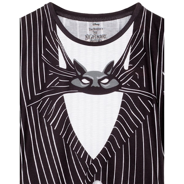 Nightmare Before Christmas Damklänning/Damklänning Jack Skellington Black/White M