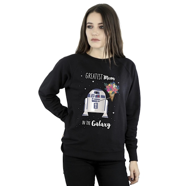 Star Wars Dam/Damer Största Mamma Sweatshirt L Svart Black L