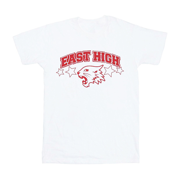Disney Boys High School Musical The Musical Wildcat Stars T-shirt White 9-11 Years