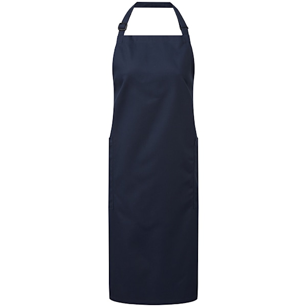 Premier Unisex Vuxen Organisk Fairtrade Certifierad Full Förkläde En Navy One Size