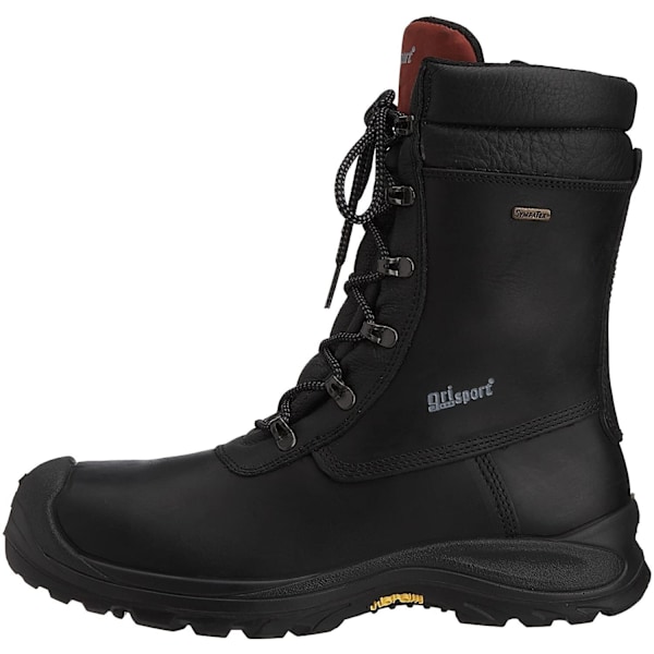 Grisport Herr Boulder Läder Säkerhetskängor 9 UK Svart Black 9 UK