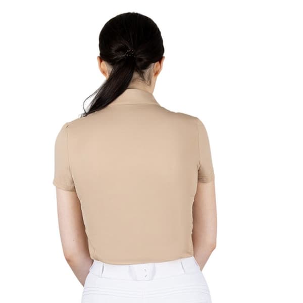 Coldstream Dam Coldingham Kortärmad Baslager Topp Warm Taupe S