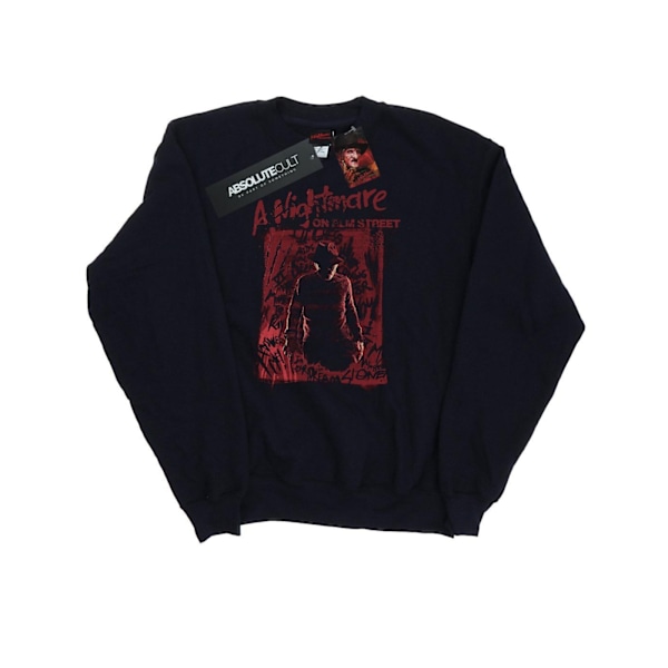 A Nightmare On Elm Street Dam/Damer Freddy Silhouette Sweatshirt Black XL