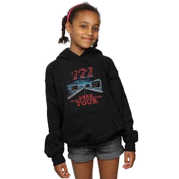 The Police Girls North American Tour Hoodie 7-8 år Svart Black 7-8 Years