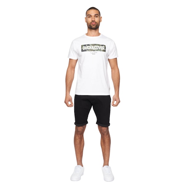 Duck and Cover Zeki Shorts för män 36R Svart Black 36R