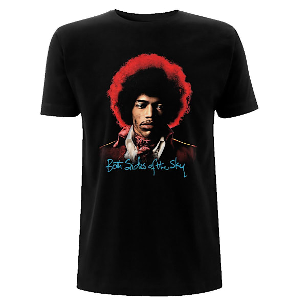 Jimi Hendrix Unisex Adult Both Sides Of The Sky T-Shirt M Svart Black M