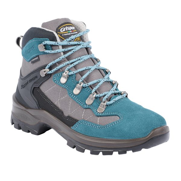 Grisport Dam/Dam Excalibur Mockaskinn Vandringskängor 7 UK Pale Pale Blue 7 UK
