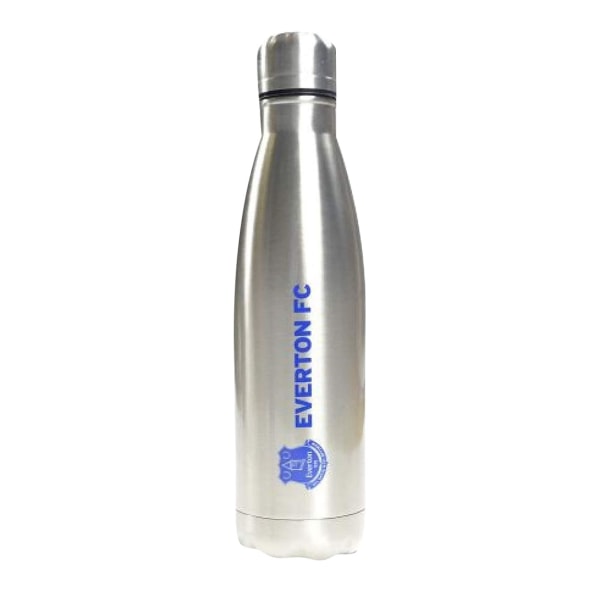 Everton FC Official Thermal Flask One Size Silver Silver One Size
