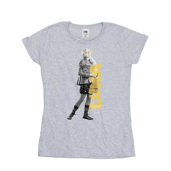 Harry Potter Dam/Kvinnor Luna Lovegood Bomull T-shirt S Sport Sports Grey S