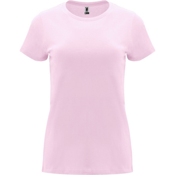Roly Dam/Damer Capri Kortärmad T-shirt XL Ljusrosa Light Pink XL