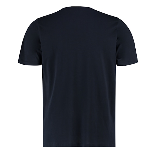 Kustom Kit Herr Fashion Fit Bomull T-shirt 3XL Marinblå Navy 3XL