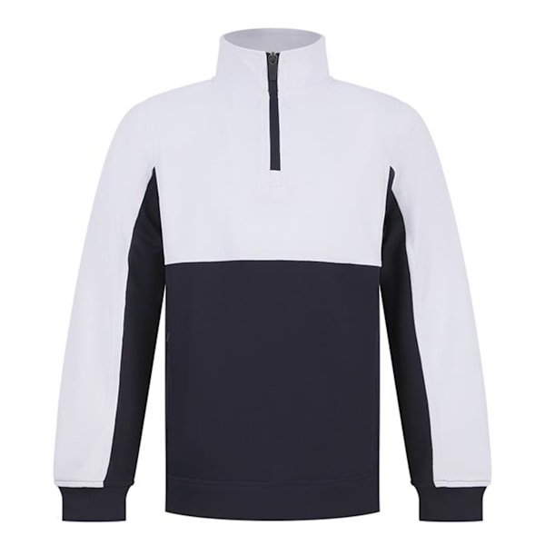 Finden & Hales Barn/Barn Quarter Zip Fleece Top 13 År N Navy/White 13 Years