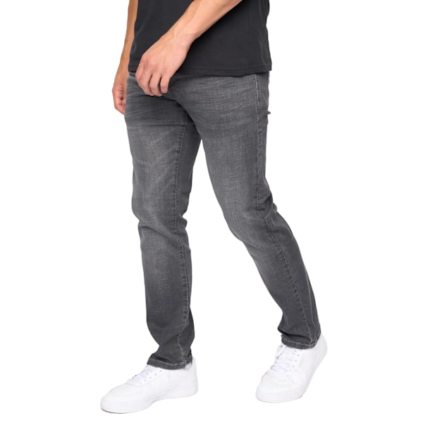 Bewley & Ritch Herr Newbury Raka Tvättade Jeans 32R Mörk Tvätt Dark Wash 32R