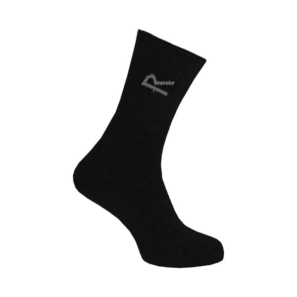 Regatta Great Outdoors Herrstrumpor i Bomullsblandning (3-pack) Grey Marl One Size