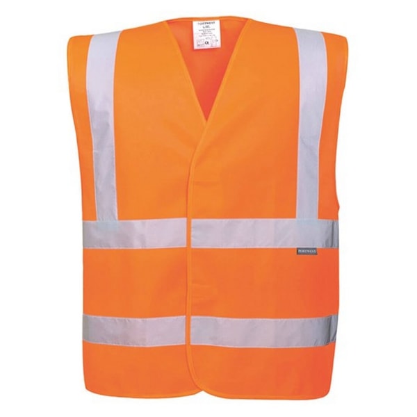 Portwest Unisex Vuxen Eco Friendly Hi-Vis Väst XXL-3XL Orange Orange XXL-3XL