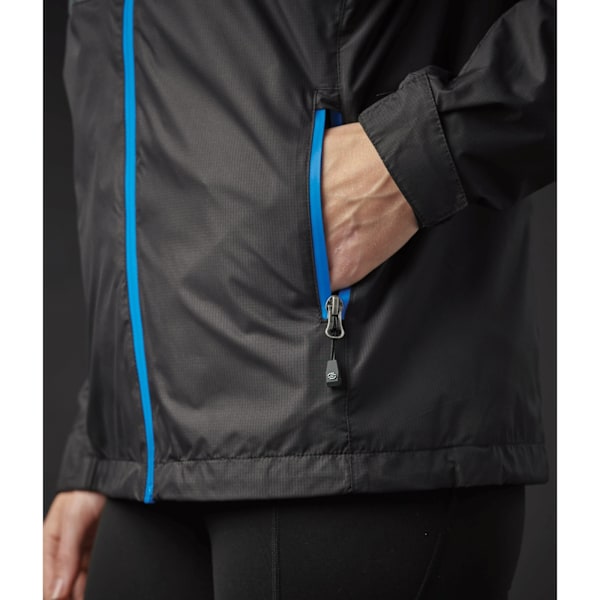 Stormtech Dam/Kvinnor Olympia Soft Shell Jacka L Svart/Azur Black/Azure Blue L
