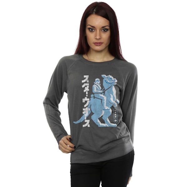 Star Wars Dam/Damer Kanji Luke Hoth Sweatshirt XL Charcoal Charcoal XL