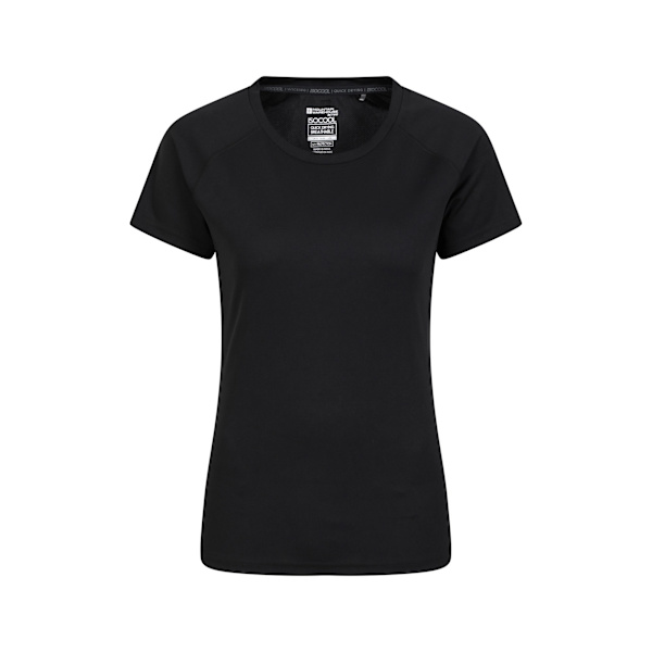 Mountain Warehouse Dam/Dam Endurance T-shirt 20 UK Svart Black 20 UK