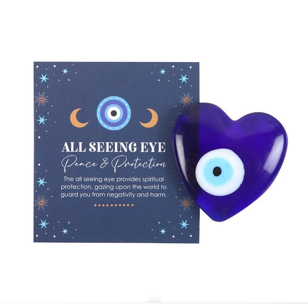 Something Different All Seeing Eye Charm (Förpackning med 36) One Size Blue One Size