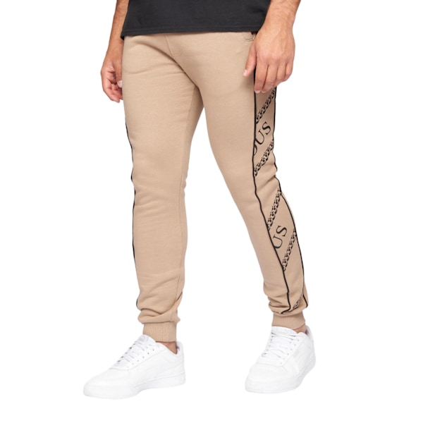 Glorious Gangsta Mens Emerez Jogging Bottoms S Beige Beige S