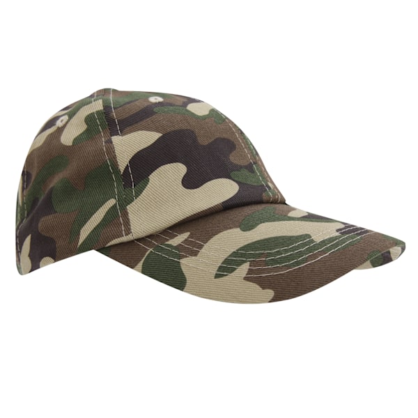 Result Unisex Heavy Cotton Premium Pro-Style Baseball Cap (2-pack) Camo One Size