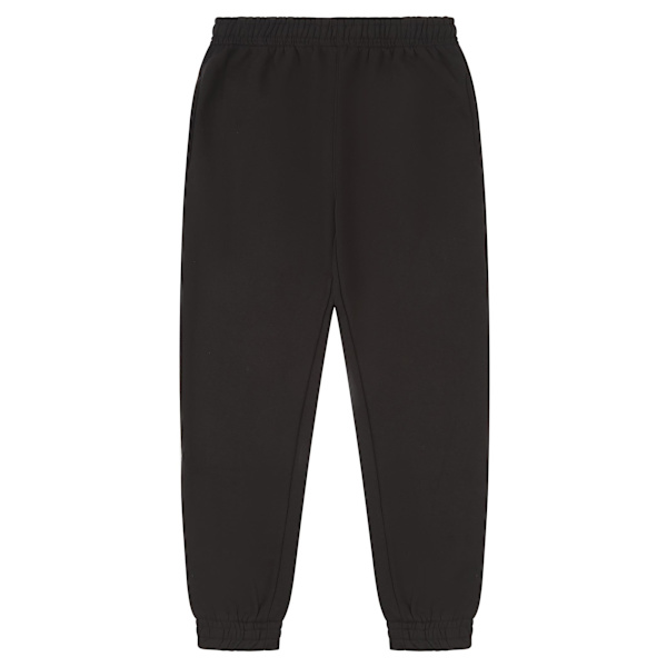 Casual Classics Unisex Vuxen Premium Kammad Bomull Joggingbyxa Black S