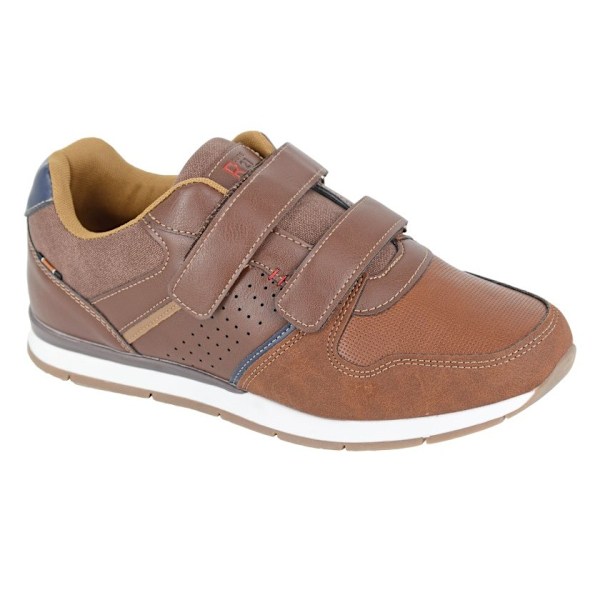 R21 Herrsyntet Nubuck Tränare 12 UK Brun Brown 12 UK