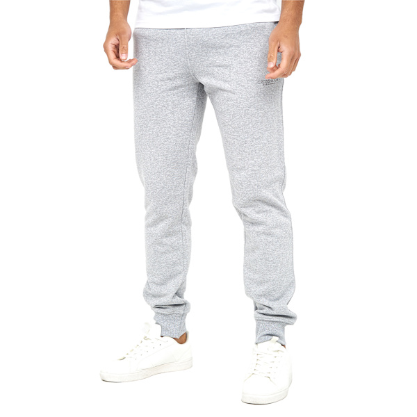 Crosshatch herr Mayview Joggingbyxor XL Gråmelerad Grey Marl XL