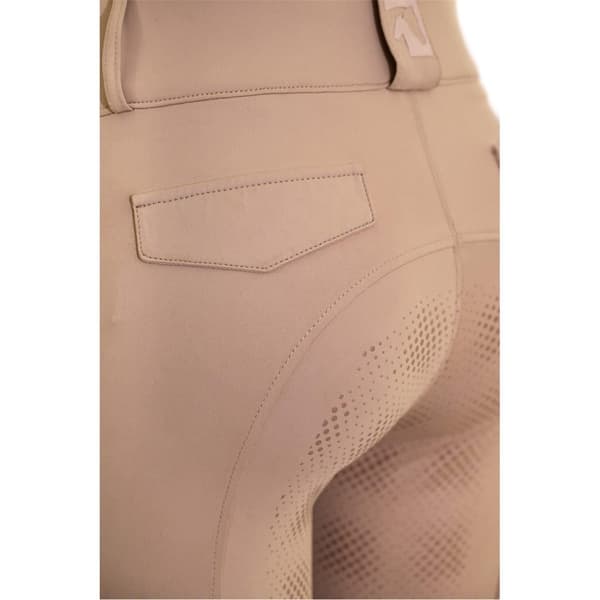 Requisite Dam ProCore Hög Midja Ridtights Beige 14 UK
