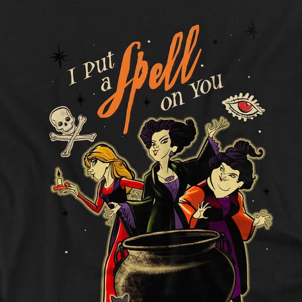 Hocus Pocus Barn/Barn Witches Spell Sweatshirt 9-11 År Black 9-11 Years