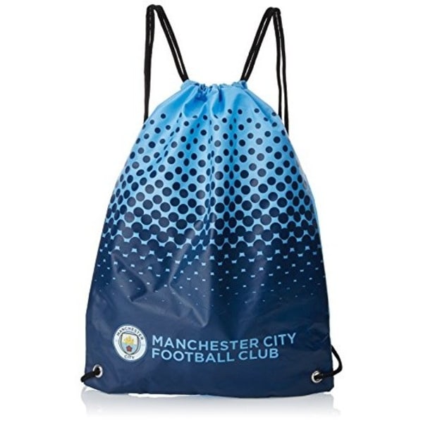 Manchester City FC Officiell fotbollsväska med fade-design One Si Light Blue/Navy One Size