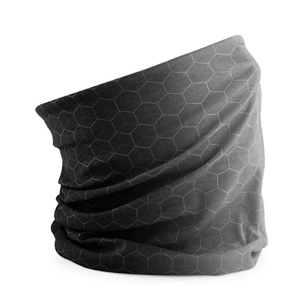 Beechfield Unisex Adult Morf Geometric Snood One Size Grey Grey One Size
