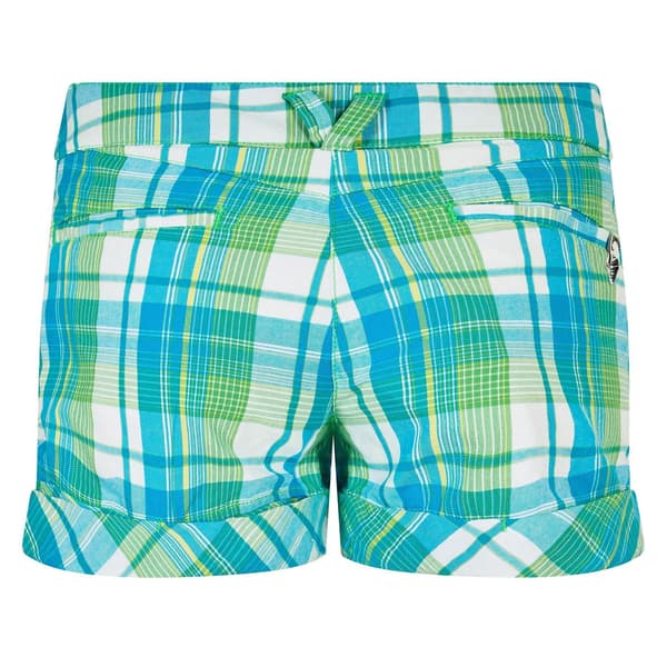 Puma Shorts i bomullsrutor för dam 40S Grön Green 40S