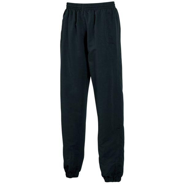 Tombo Teamsport Herr Sports Fodrade Träningsoverallsbyxor / Joggbyxor Black XS