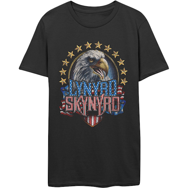 Lynyrd Skynyrd Unisex Vuxen Eagle Bomull T-shirt M Svart Black M