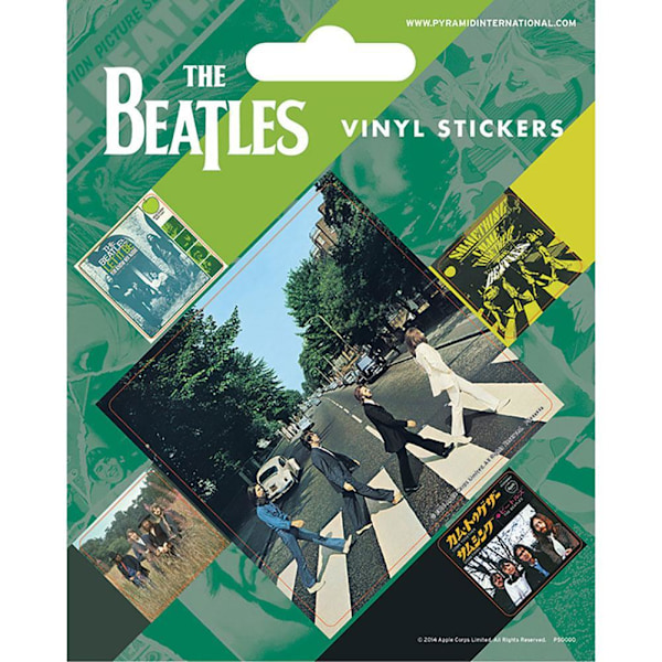 The Beatles Abbey Road Stickers En Storlek Flerfärgad Multi-colour One Size