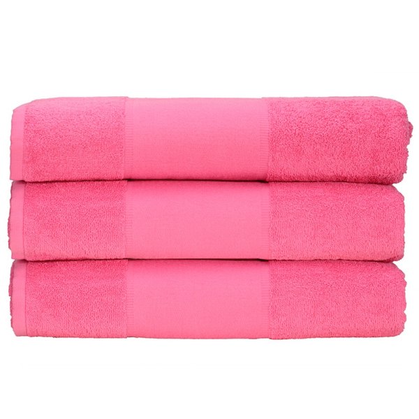 A&R Handdukar Print-Me Handduk One Size Rosa Pink One Size