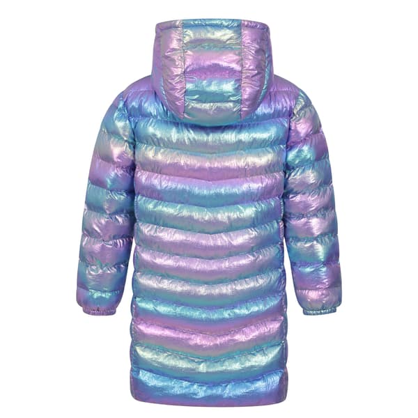 Mountain Warehouse Florence Lång Padderad Jacka för Barn Iridescent 7-8 Years