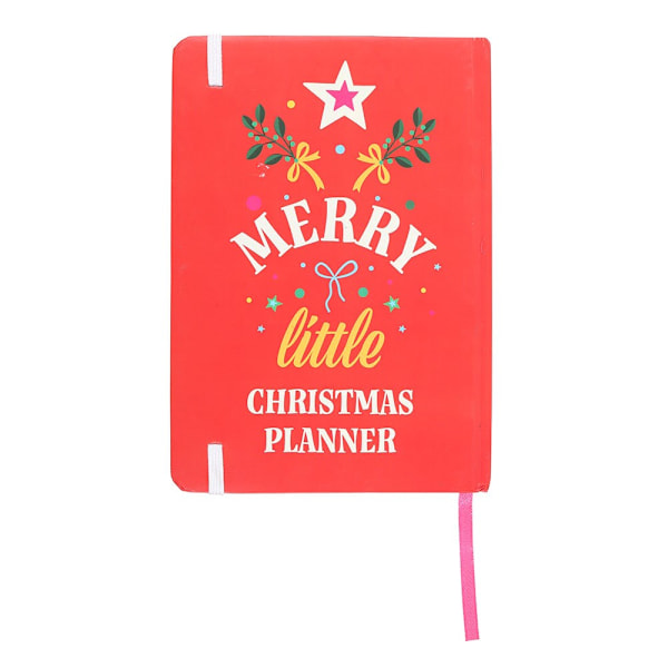 Something Different Merry Little Christmas Planner En Storlek Röd Red One Size