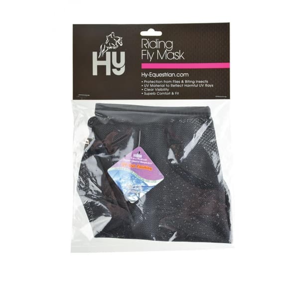 Hy Riding Flugmask X Large Svart Black X Large