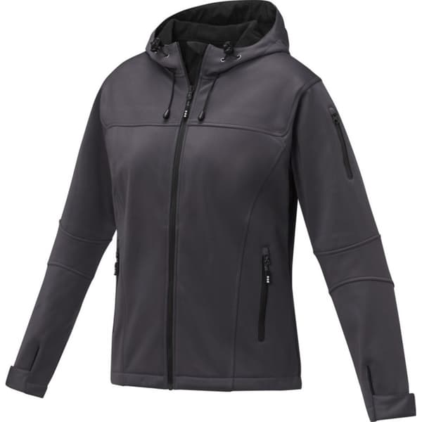 Elevate Womens/Ladies Match Soft Shell Jacket M Storm Grey Storm Grey M