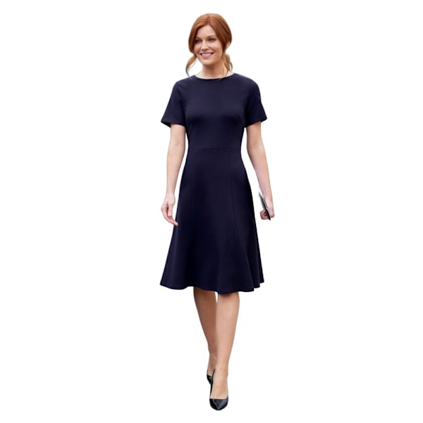 Brook Taverner Dam/Damer Belinda Jersey Klänning 8 UK Marinblå Navy 8 UK