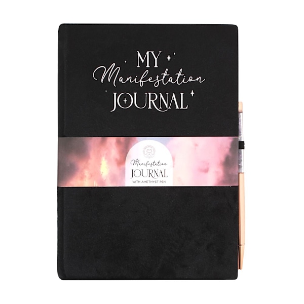 Something Different My Manifestation Amethyst Journal One Size Black/Orange One Size