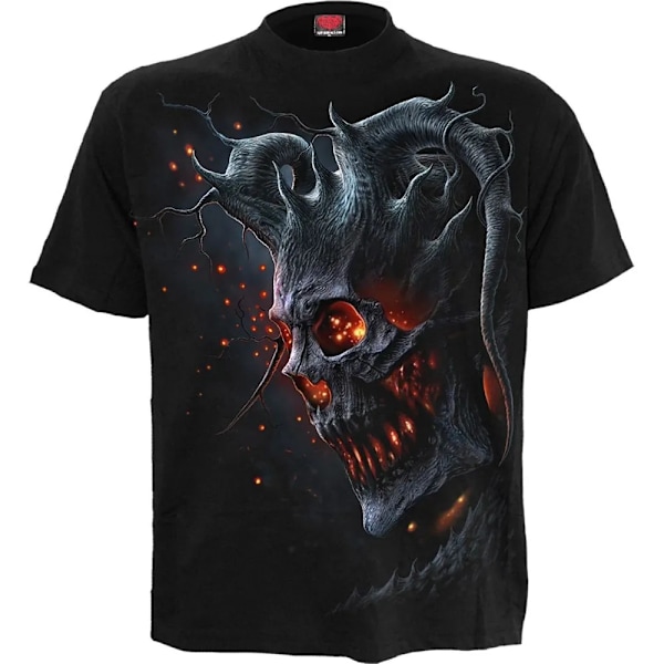 Spiral Direct Unisex Vuxen Death Embers T-shirt M Svart Black M
