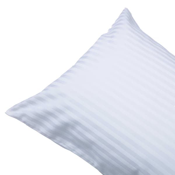 Belledorm 540 trådtäthet satinstripade kuvertörngott ( White One Size