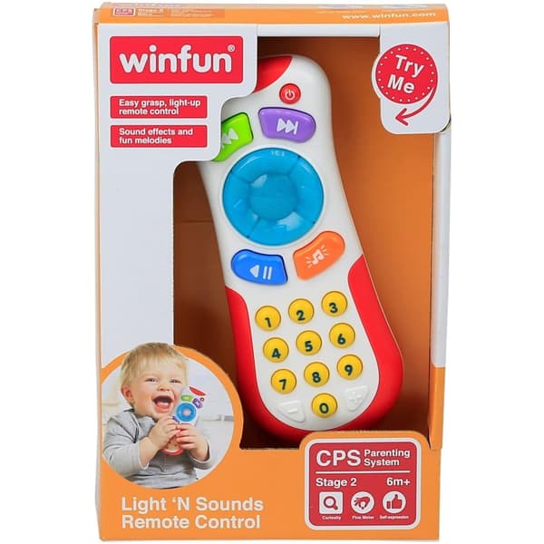 Winfun Leksaksmobil med ljus och ljud för barn (2-pack) Multicoloured One Size